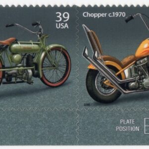 Scott #4088a (4085-88) American Motorcycles Block (Strip) of 4 Stamps - MNH Bott