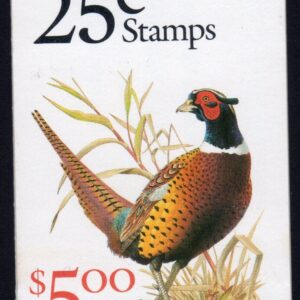 Scott #BK158 (2283a) Pheasant Booklet of 20 Stamps - MNH P#A1111 PC#4