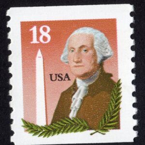 Scott #2149 Tagging Shifted George Washington Monument Single Stamp - MNH EFO