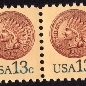 Scott #1734 Indian Head Penny Pair of Stamps - MNH
