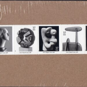 Scott #3861a (3857-3861) Isamu Noguchi Strip (Block) of 5 Stamps - Sealed