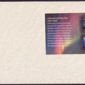 Scott #4123 International Polar Year Space Sheet of 2 Stamps - Sealed
