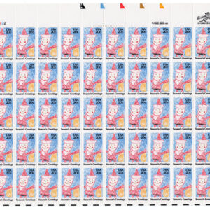 Scott #2108 Children's Santa Claus Sheet of 50 Stamps - MNH