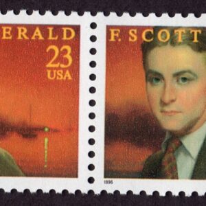 Scott #3104 F. Scott Fitzgerald Pair of Stamps - MNH