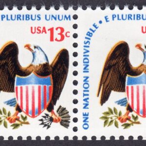 Scott #1596 Eagle & Shield Horizontal Pair of Stamps - MNH