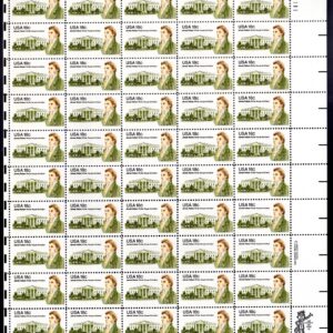 Scott #1935 JAMES HOBAN ARCHITECT (White House) Sheet of 50 Stamps - MNH
