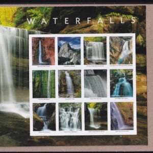 Scott #5800 Waterfalls Sheet of 12 Forever Stamps - Sealed