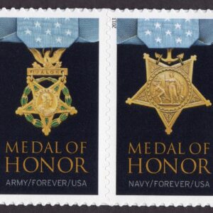 Scott #4823c (4822-23) Medal of Honor (Army & Navy) Pair of Stamps - MNH