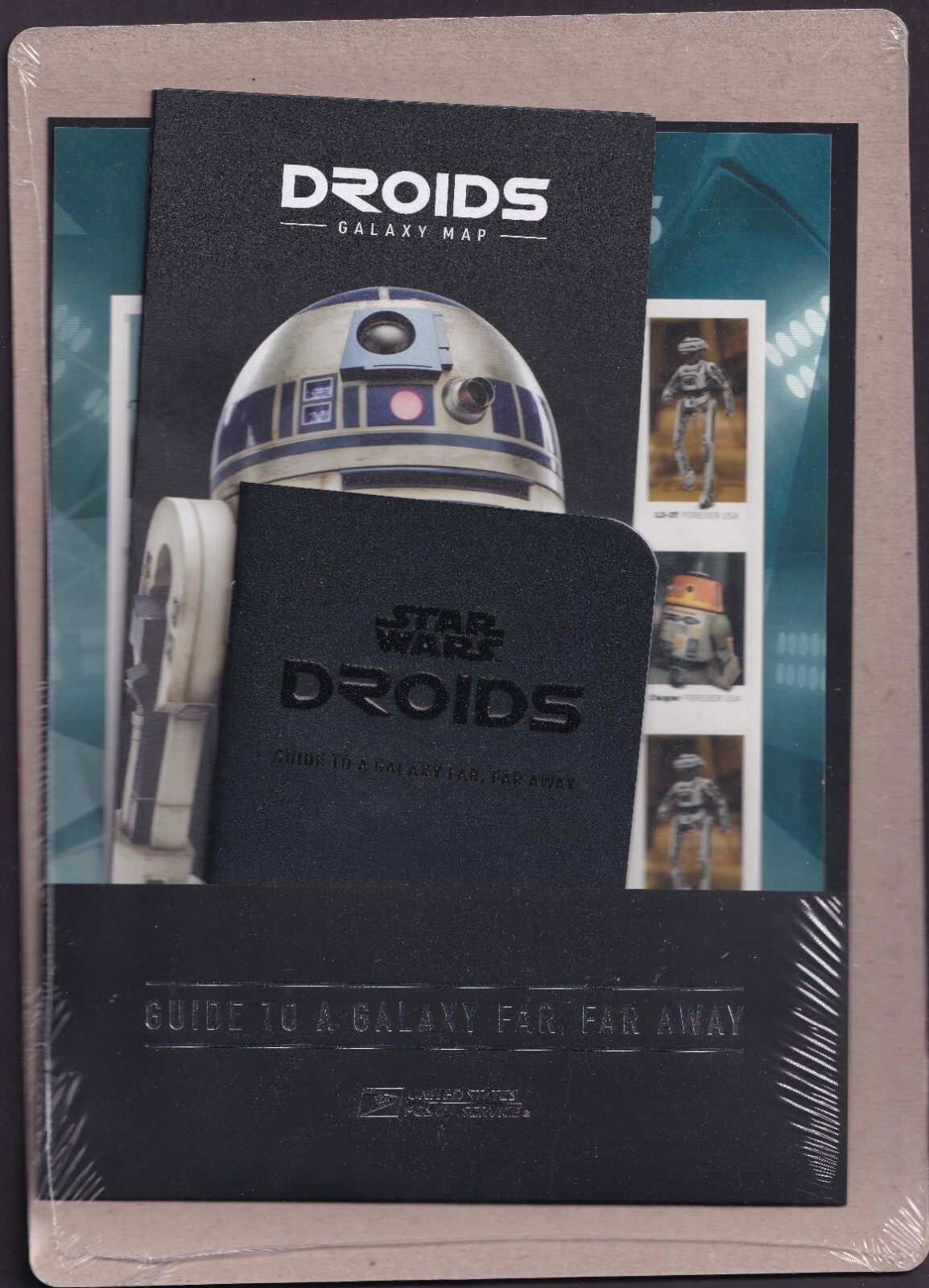 Scott #5582a - Star Wars Droids - Sheet Of 20 Forever Stamps - Sealed Guide
