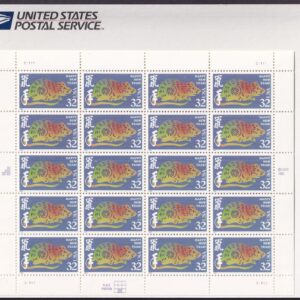Scott #3060 Chinese New Year (Rat) Full Sheet of 20 Stamps - Sealed White