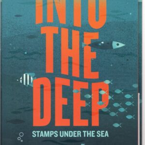 Scott #2511a-2866a-3320a-5227a "Into the Deep" 17 Shark Related Stamps in Folio