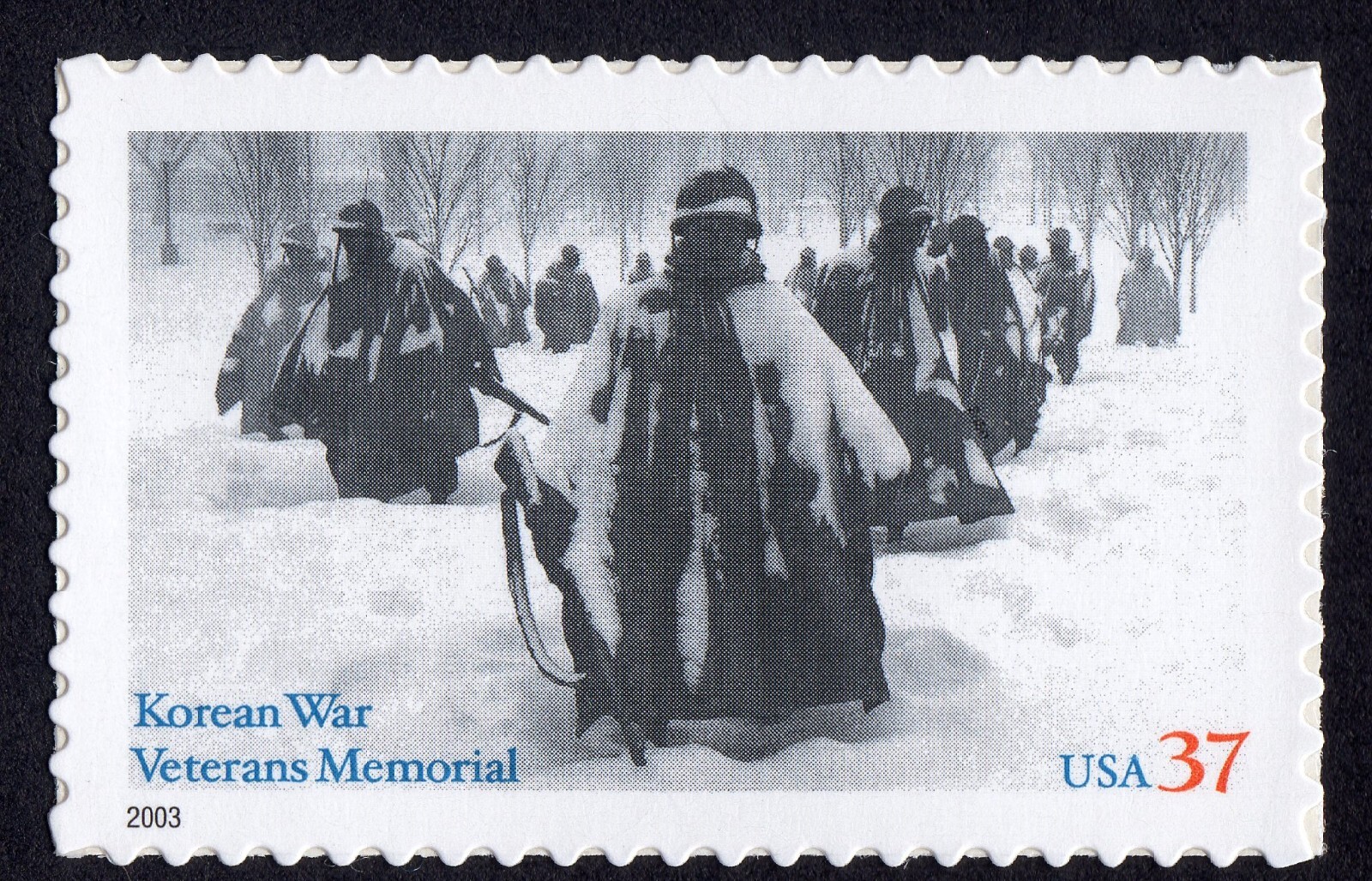 Scott #3803 Korean War Veterans Memorial Single Stamp - MNH