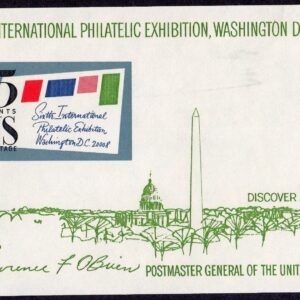 Scott #1311 Philatelic Exhibition Washington Monument Single Stamp - MNH
