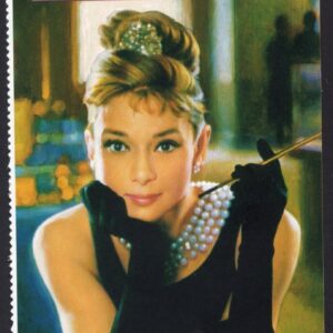 Scott #3786 Audrey Hepburn USPS Side Panel