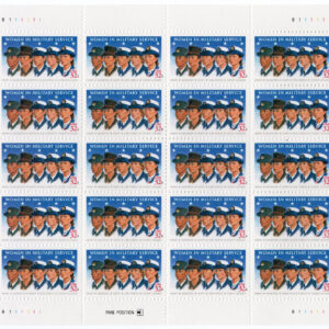Scott #3174 Women in Military Service (Armed Forces) Sheet of 20 Stamps - MNH