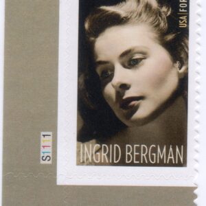 Scottt #5012 Ingrid Bergman Plate # Single Forever Stamp - MNH