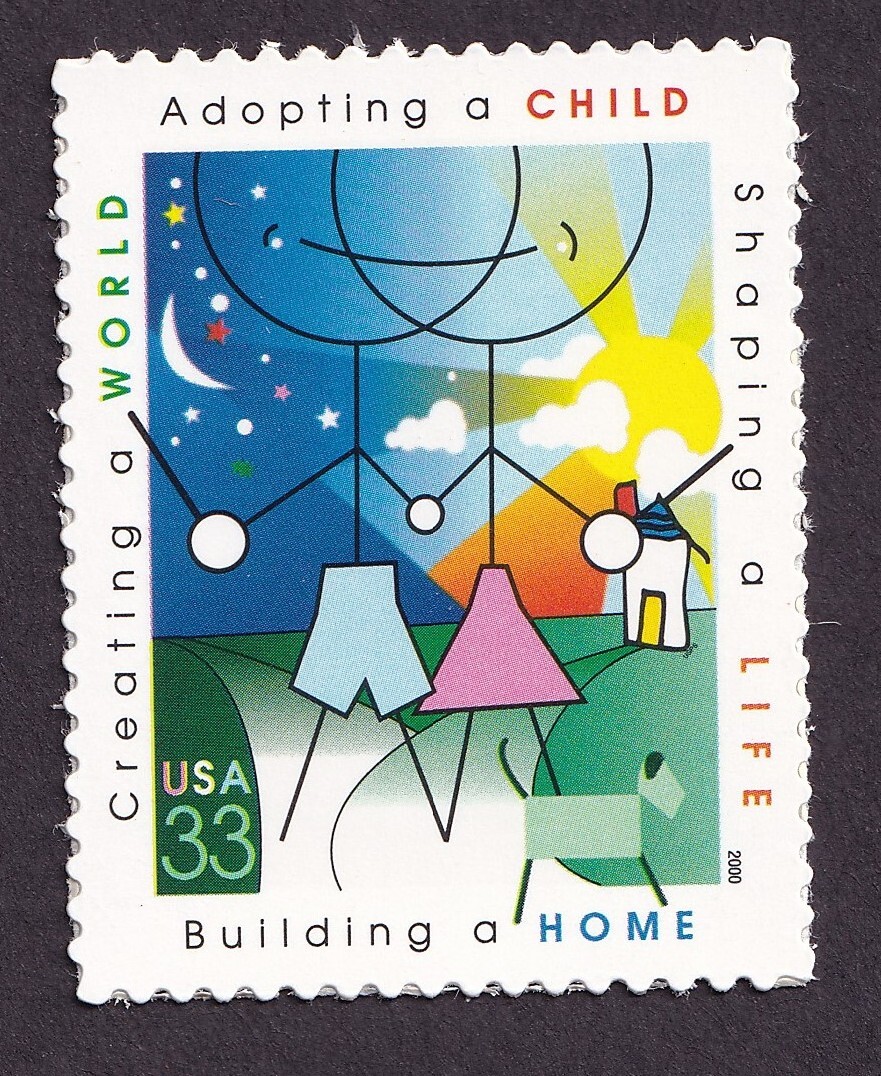 Scott #3398 33¢ ADOPTING A CHILD Single Stamp - MNH