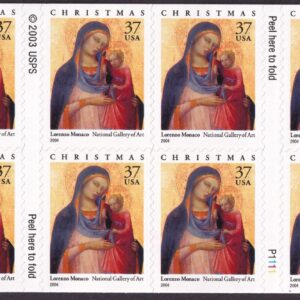 Scott #3879a Madonna (Monaco) Booklet of 20 Stamps - MNH