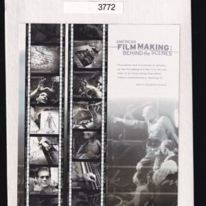 Scott #3772 American Filmmaking Sheet of 10 Stamps - Sealed White