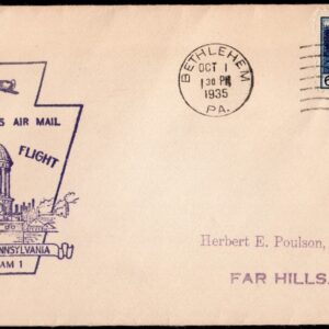 Scott #745 Crater Lake Bethlehem PA 10-01-1935 FDC