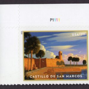 Scott #5554 Castillo de San Marcos Single Priority Mail Stamp - MNH (UL)