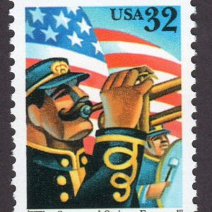 Scott #3153 Stars and Stripes Forever Single Flag Stamp - MNH