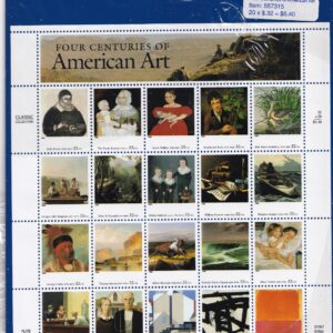 Scott #3236 American Art Sheet Of 20 Stamps - Sealed