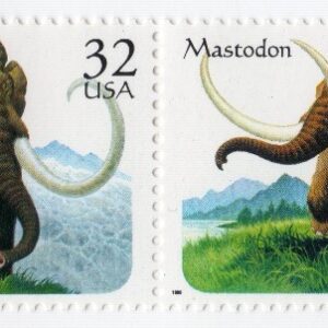 Scott #3080a (3077-80) Prehistoric Animals Strip (Block) of 4 Stamps - MNH
