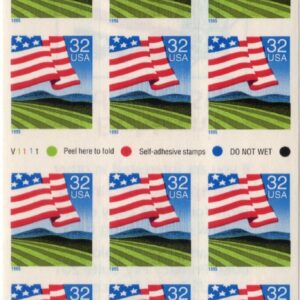 Scott #2919a FLAG OVER FIELD (Farm) Booklet of 18 32¢ Stamps - MNH