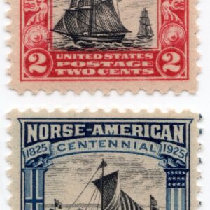 Scott #620-621 Norse-American Centennial Single Stamps - MNH #6