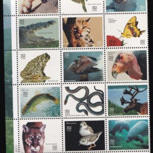 Scott #3105 Endangered Species Block (Sheet) of 15 Stamps - MNH