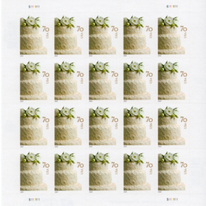 Scott #4867 Wedding Cake (Love) 70¢ Sheet of 20 Stamps - MNH