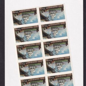 SCOTT #3286 IRISH IMMIGRATION Block of 10 Stamps - Sealed