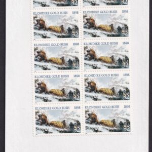 Scott #3235 Klondike Gold Rush Block of 10 Stamps - Sealed