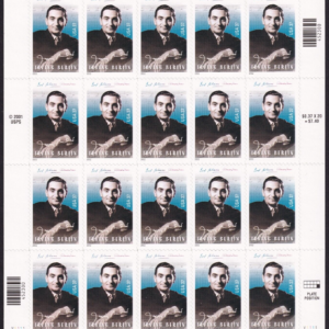 Scott #3669 Irving Berlin (God Bless America) Full Sheet of 20 Stamps - MNH