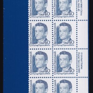 Scott #2187 Claire Chenault Block Of 10 Stamps - Sealed