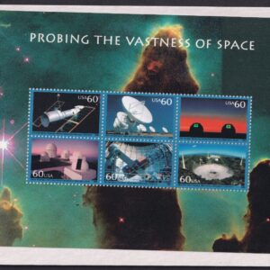 Scott #3409 Probing Vastness of Space Stamp Sheet - Sealed White