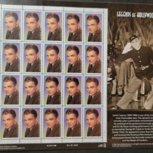 Scott #3329 Legends of Hollywood James Cagney Sheet of 20 Stamps - MNH