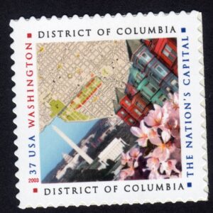 Scott #3813 Washington D.C. Horizontal Single Stamp - MNH