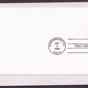 Scott #3438 California - Sacramento CA (09/08/2000) FDC - Sealed