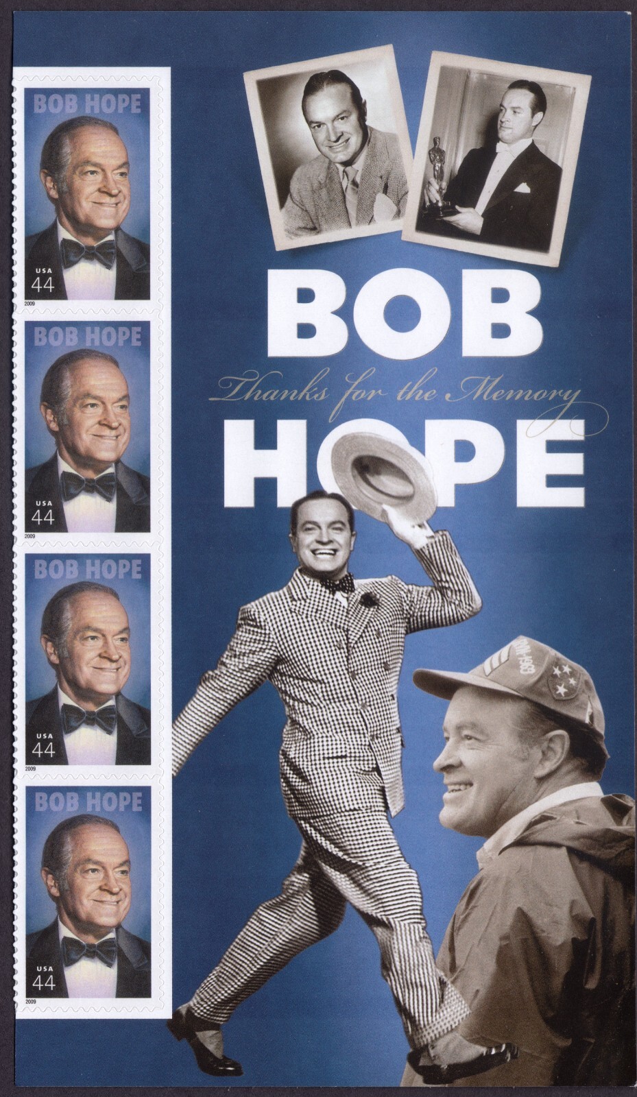 Scott #4406 Bob Hope Title Block of 4 Stamps - MNH