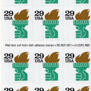 Scott #2531Ab Liberty Torch Booklet of 18 Stamps - MNH