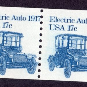 Scott #1906 Electric Car Transportation Coil Pair of Stamps - MNH