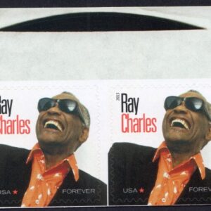 Scott #4807 Ray Charles (Father of Soul) Title Strip (Block) of 4 Stamps - MNH