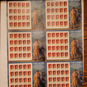 Scott #3152 Humphrey Bogart UNCUT Sheet of Stamps (120 Stamps) - MNH