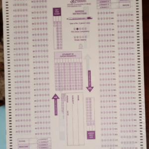Scantron General Purpose Answer Sheet Pack Of 500 - Sealed Apperson #25490/19642