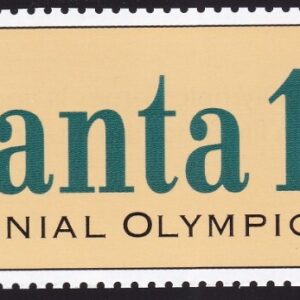 Scott #3068 32¢ Atlanta 1996 Title Strip - No Stamps