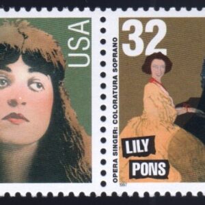 Scott #3154-3157a Opera Singers Strip (Block) of 4 Stamps - MNH Tibbett 1st