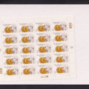 Scott #3504 NOBEL PRIZE (Chemistry) Sheet of 20 34¢ Stamps - Sealed White