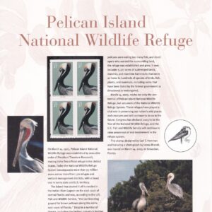 Scott #CP679 (3774) Pelican Island Refuge Commemorative Panel of 4 Stamps